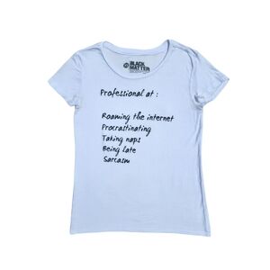 Hot Topic Professional At Skills List Tee
